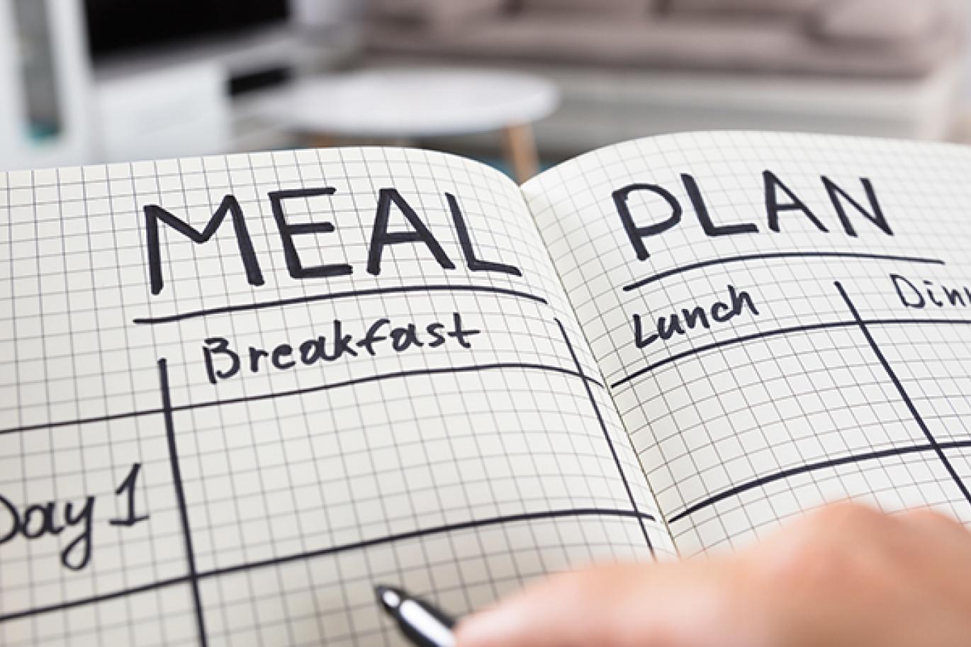 meal plan diary
