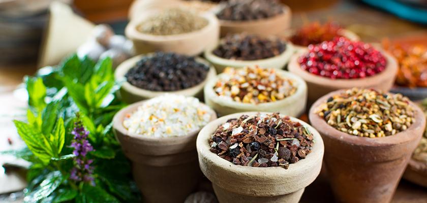 Healthy spices and ingredients