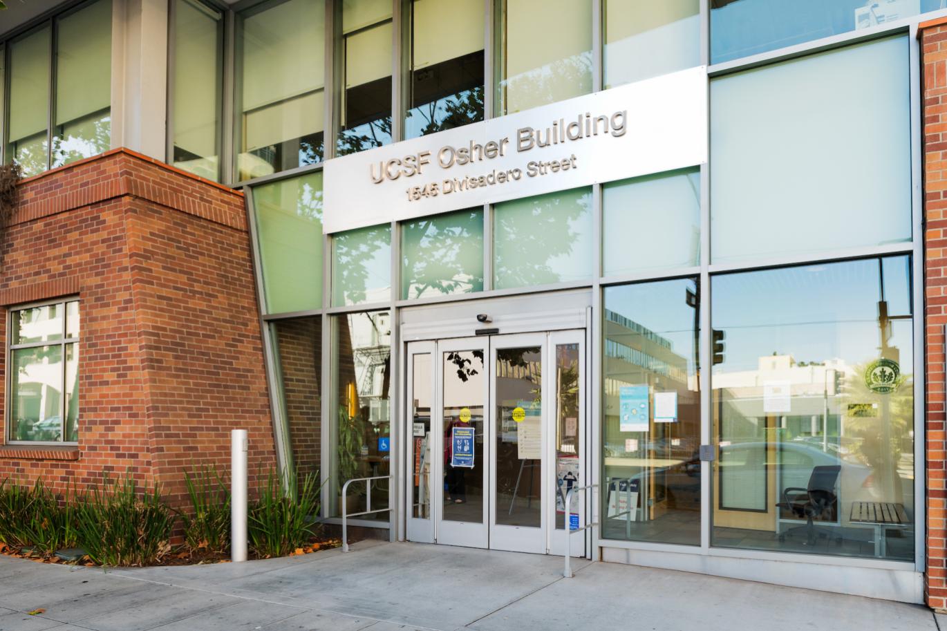 Entrance to the Osher Building