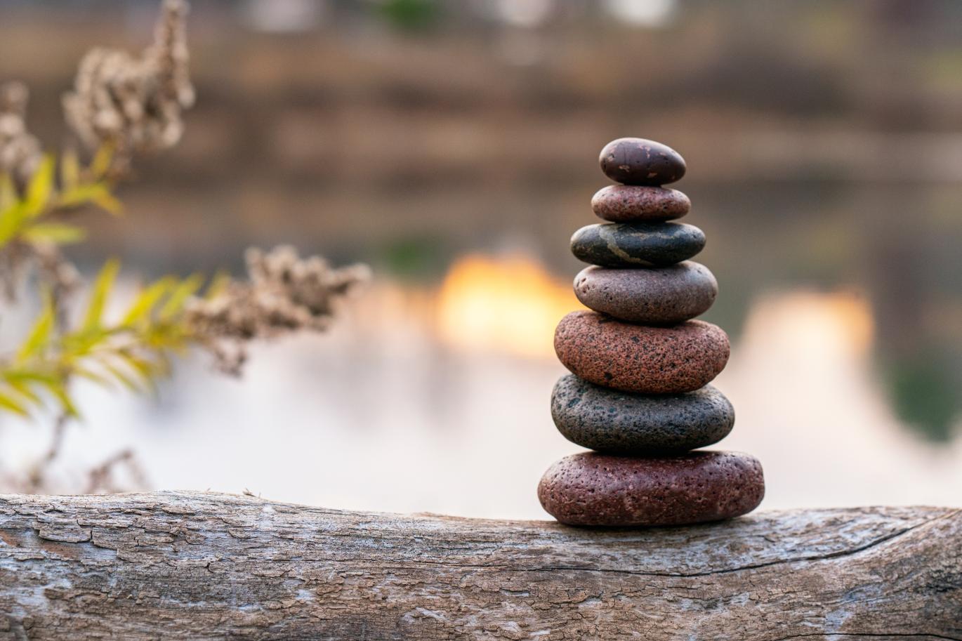 Stacked rocks