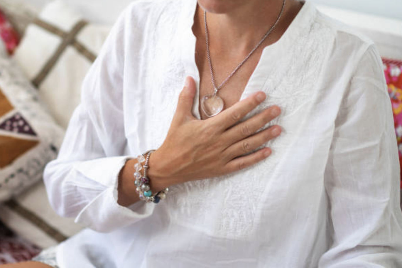 MBSR hand on heart